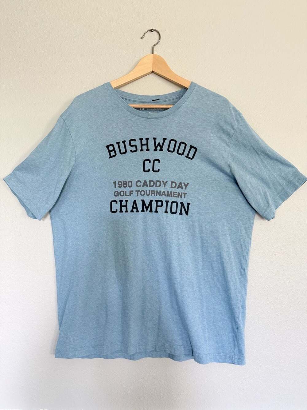 TravisMathew Bushwood CC 1980 Caddy Day Golf Tournament T-Shirt